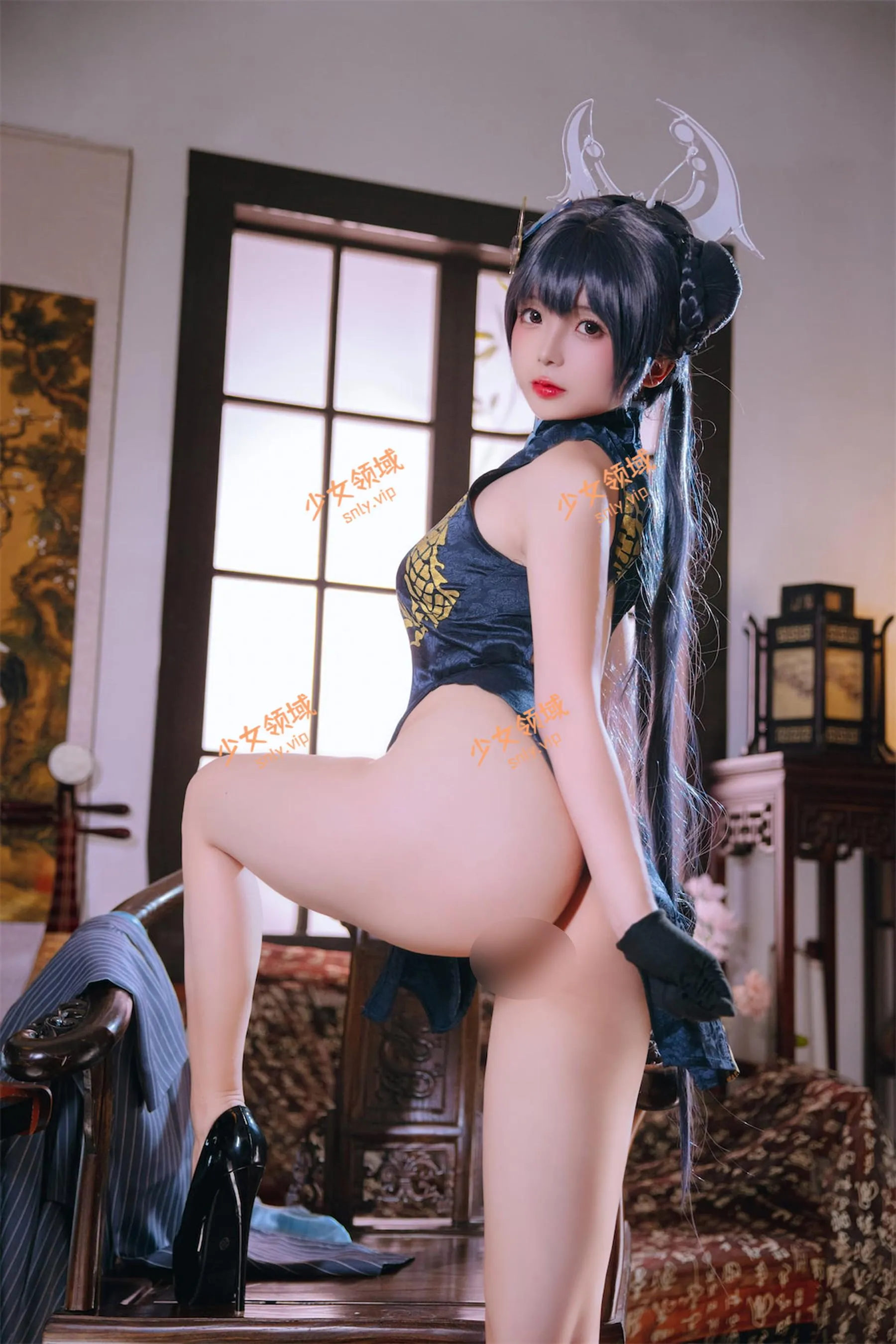 日奈娇 – NO.75 碧蓝档案妃咲 [47P]插图6
